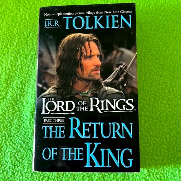 Lord Of The Rings Trilogy by J.R.R. Tolkien Softcover Books - Picture 4 of 7